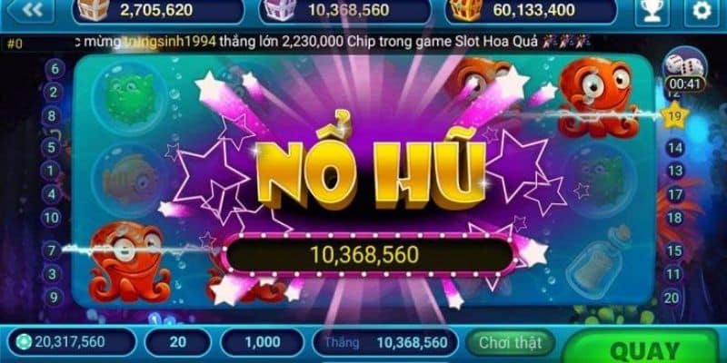 Top những Game Slot quốc tế có tỷ lệ trả thưởng cao nhất trên Sunwin.